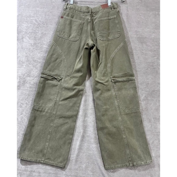 BDG Urban Outfitters Pants - BDG Urban Outfitters Cargo Pants Women 25 Y2K Gorpcore Streetwear Utility Green